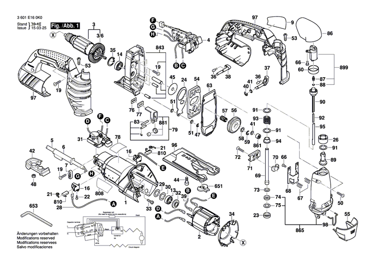 New Genuine Bosch 1619P07596 Shim