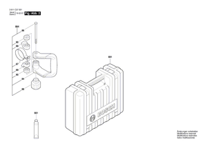 New Genuine Bosch 1619P07715 Supporting Disc