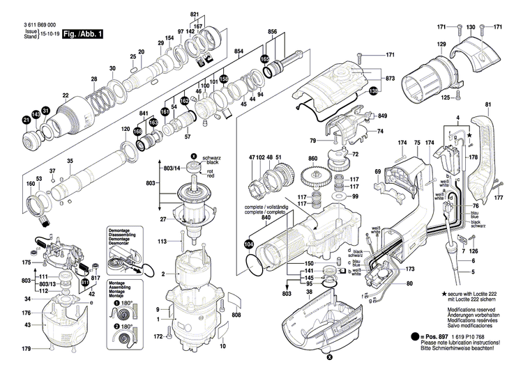 New Genuine Bosch 1619P07743 Supporting Disc
