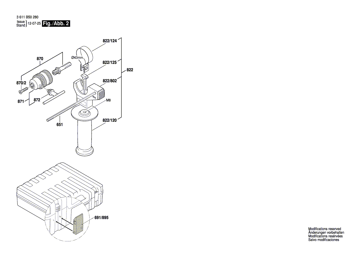New Genuine Bosch 1619P07944 Reference Plate