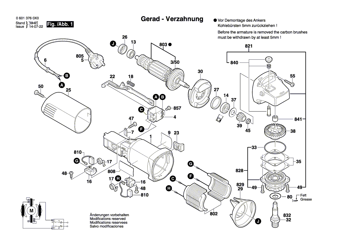 New Genuine Bosch 1619P08812 Nameplate