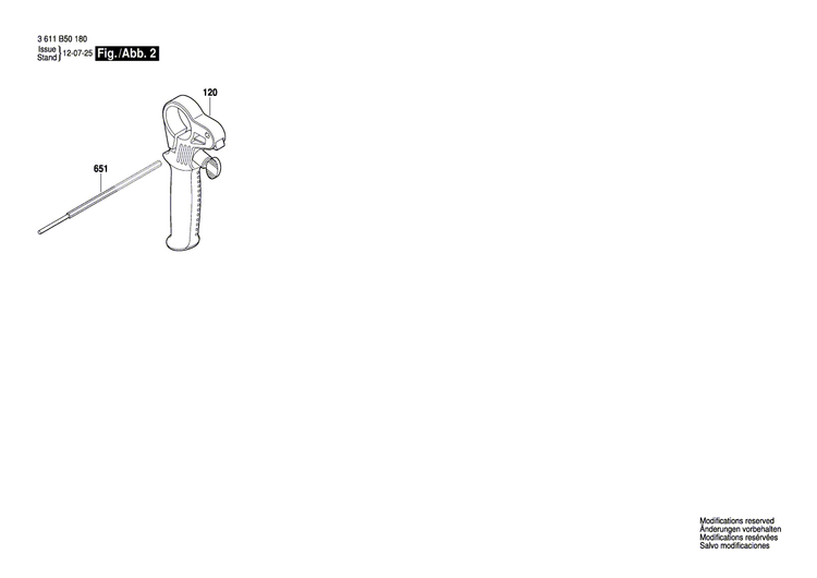 New Genuine Bosch 1619P08933 Connecting Cable