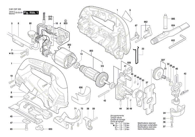 New Genuine Bosch 1619P09053 Earth Conductor