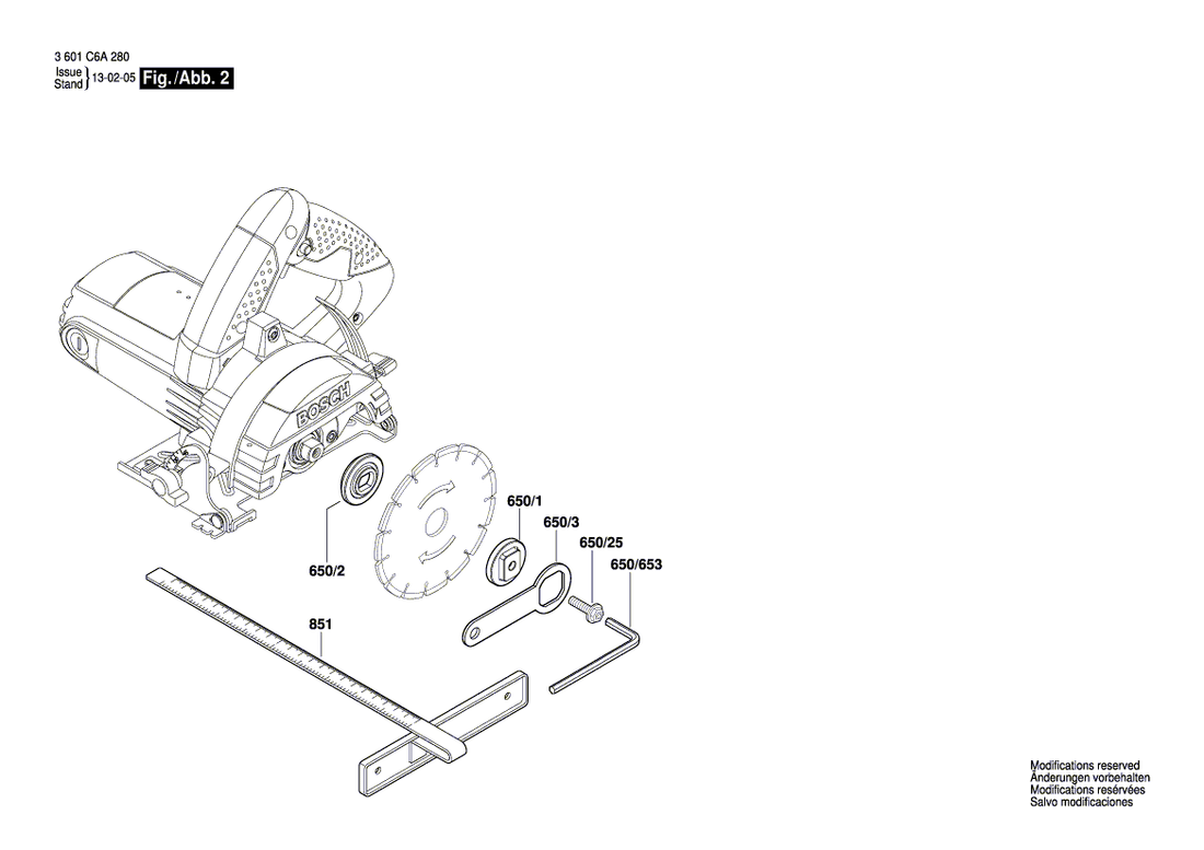 New Genuine Bosch 1619P09074 Switch