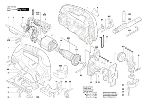 New Genuine Bosch 1619P09240 Nameplate