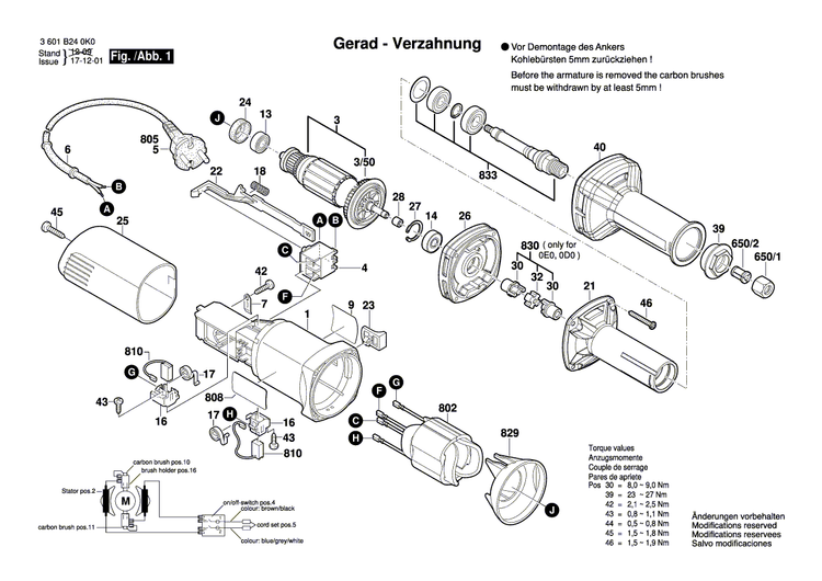 New Genuine Bosch 1619P09256 Intermediate Flange