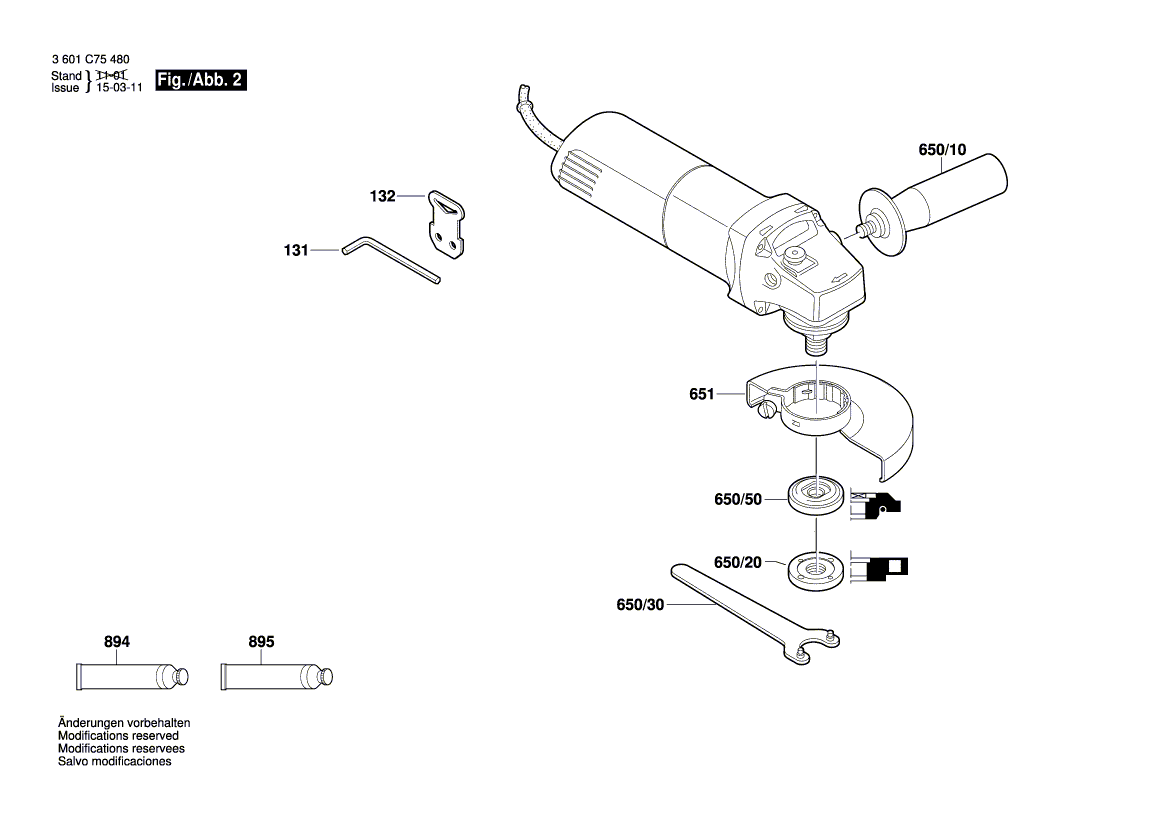 New Genuine Bosch 1619P09446 Field