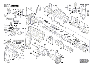New Genuine Bosch 1619P09620 Gear Housing