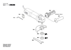 New Genuine Bosch 1619P09637 Nameplate