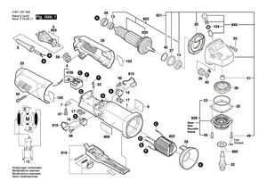 New Genuine Bosch 1619P09637 Nameplate
