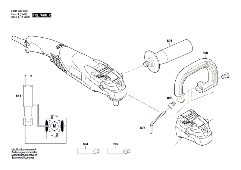 New Genuine Bosch 1619P09716 Air-Deflector Ring