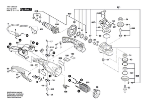 New Genuine Bosch 1619P09741 Nameplate