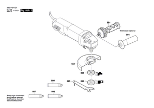 New Genuine Bosch 1619P09751 Bearing Flange