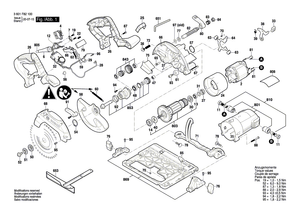 New Genuine Bosch 1619P09797 Baffle
