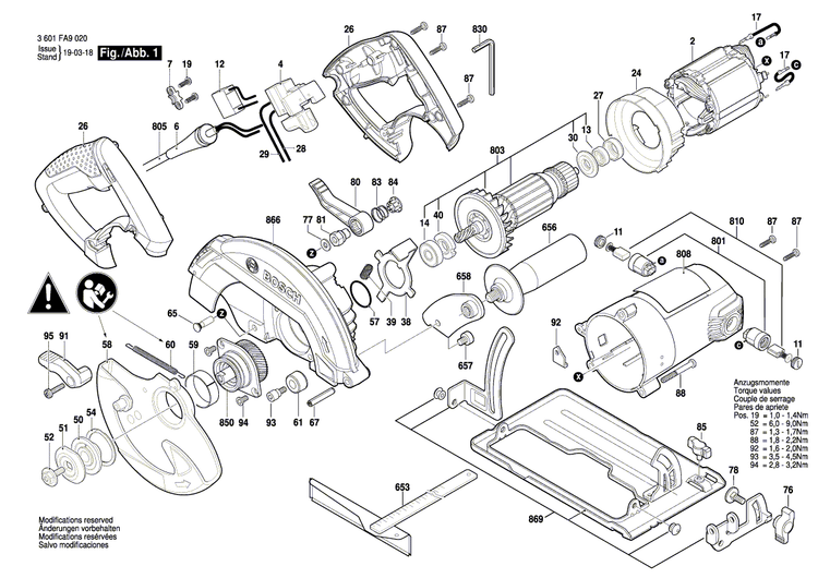 New Genuine Bosch 1619P09799 Connection Plate