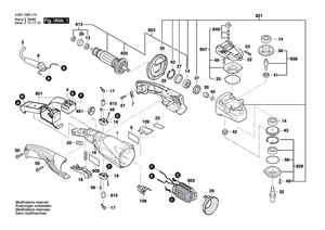 New Genuine Bosch 1619P09805 Grinding Spindle