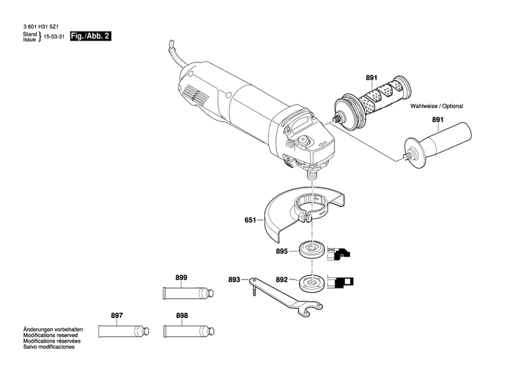 New Genuine Bosch 1619P09841 Switch