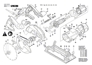 New Genuine Bosch 1619P09916 Nameplate
