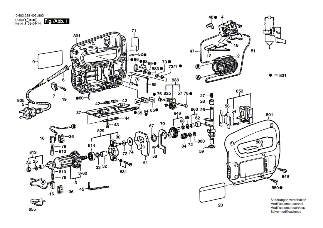 New Genuine Bosch 1619P09928 Holding Spring