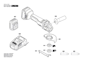 New Genuine Bosch 1619P09955 groove ball bearing
