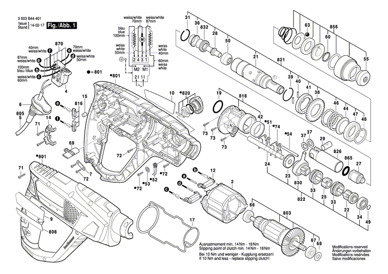 New Genuine Bosch 1619P09963 Nameplate