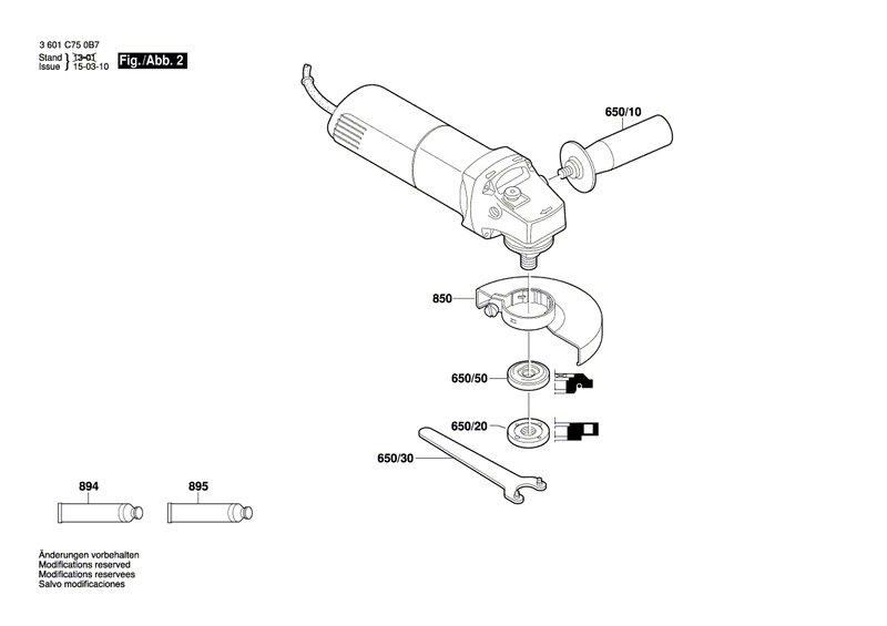 New Genuine Bosch 1619P10032 Suppression Filter