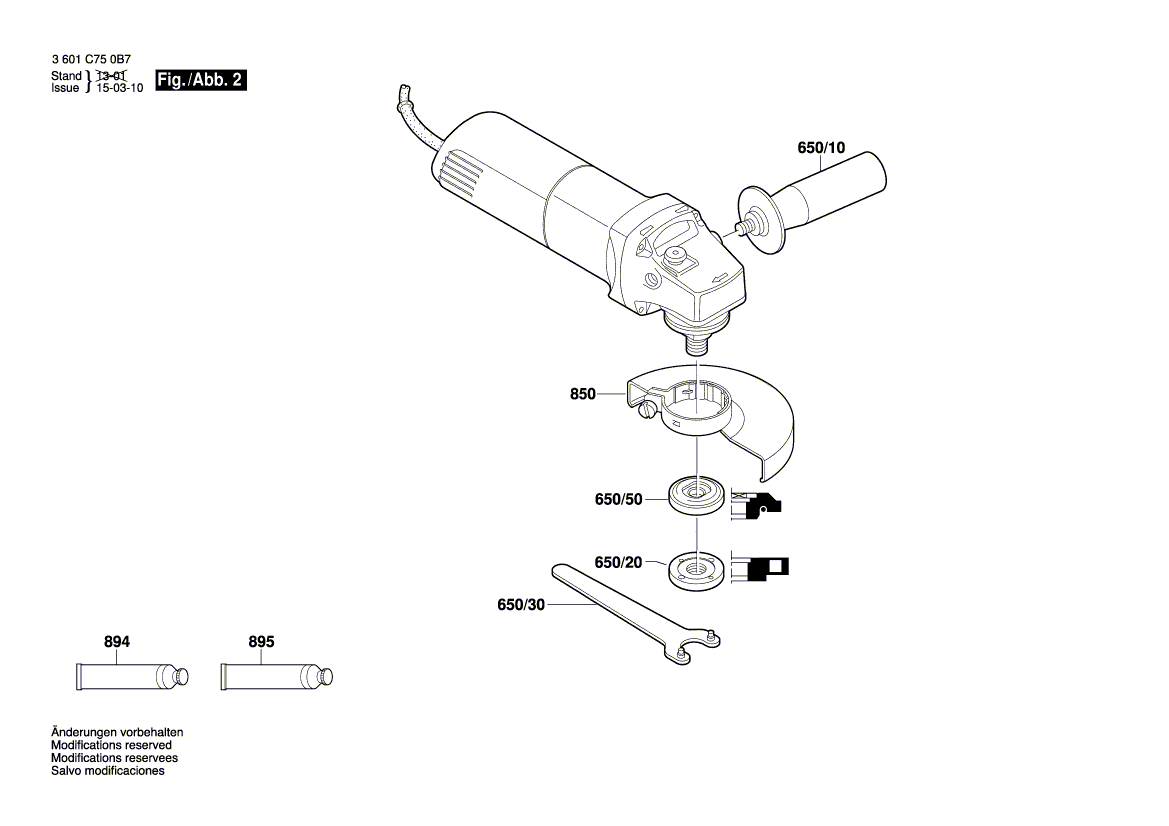 New Genuine Bosch 1619P10032 Suppression Filter