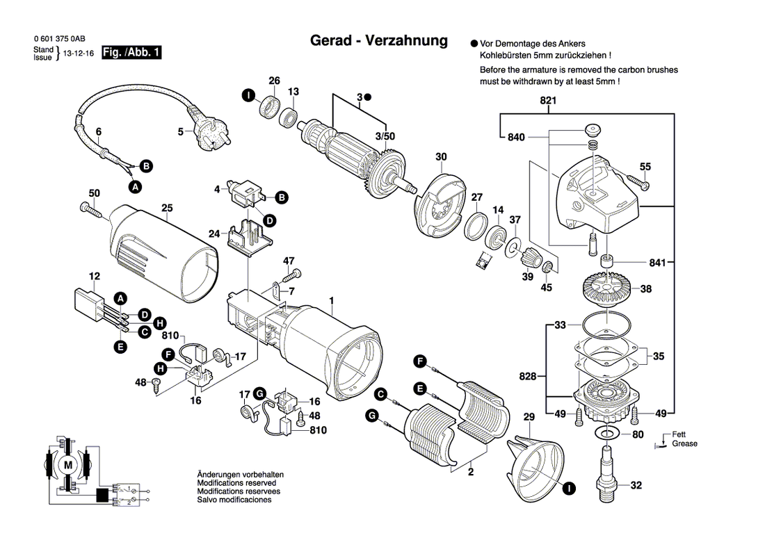 New Genuine Bosch 1619P10033 Switch Support