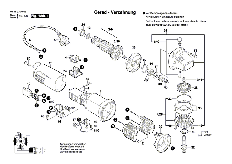 New Genuine Bosch 1619P10033 Switch Support