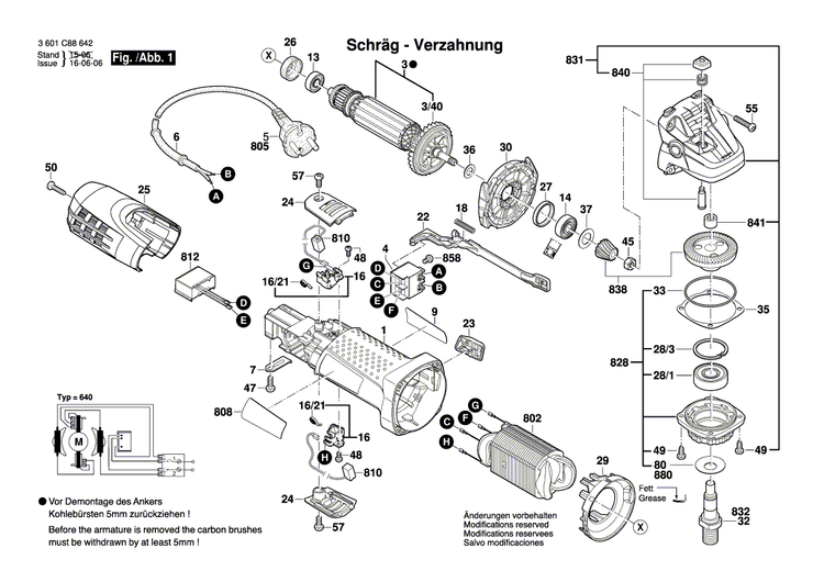 New Genuine Bosch 1619P10071 Housing Cover