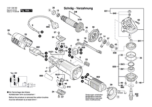 New Genuine Bosch 1619P10072 Housing Cover