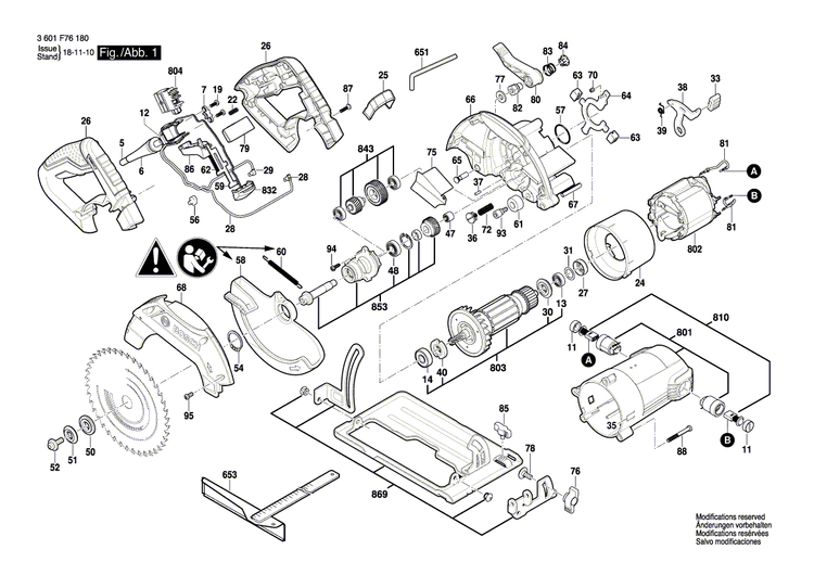 New Genuine Bosch 1619P10142 Connection Lever