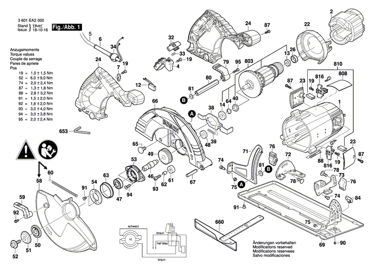 New Genuine Bosch 1619P10230 Depth-Gauge