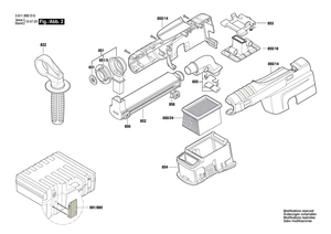 New Genuine Bosch 1619P10473 Manufacturer's nameplate