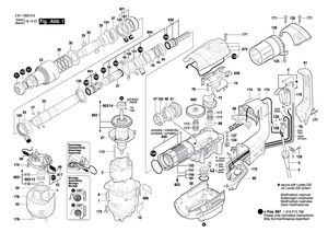 New Genuine Bosch 1619P10521 connecting terminal