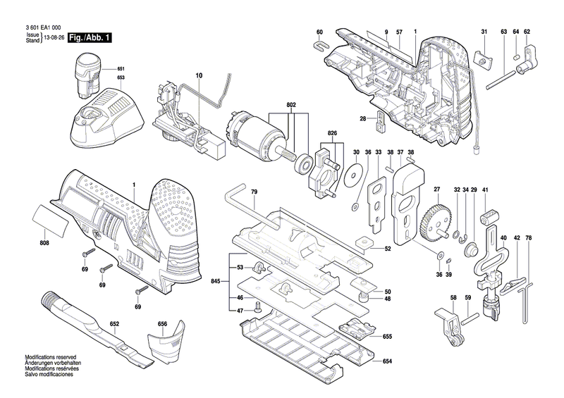 New Genuine Bosch 1619P10581 Control Shaft