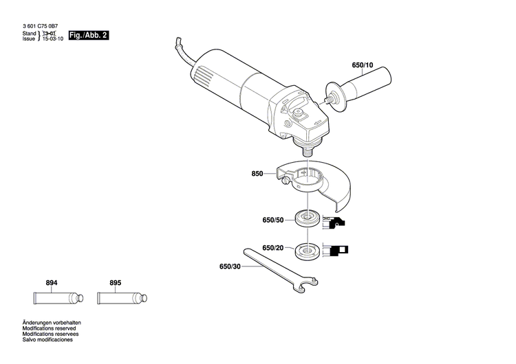 New Genuine Bosch 1619P10717 Gear Housing