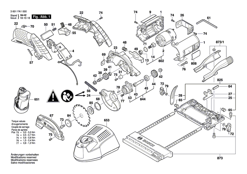 New Genuine Bosch 1619P10740 Protection cover