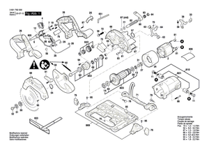 New Genuine Bosch 1619P10791 Protective Guard