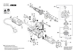 New Genuine Bosch 1619P10947 Armature