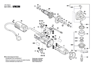 New Genuine Bosch 1619P10948 Field
