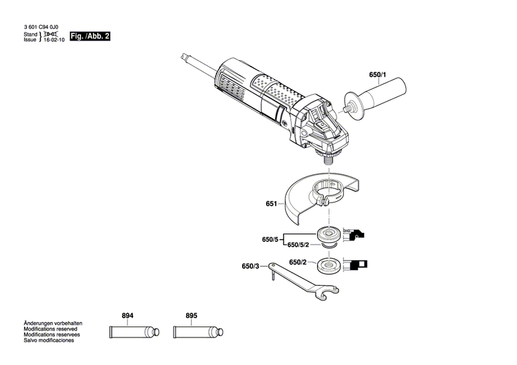 New Genuine Bosch 1619P10958 Motor Housing