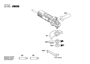 New Genuine Bosch 1619P11021 Nameplate
