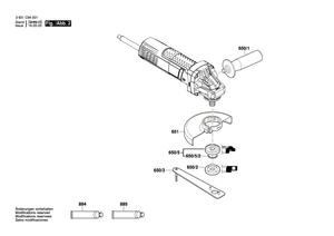 New Genuine Bosch 1619P11041 Nameplate