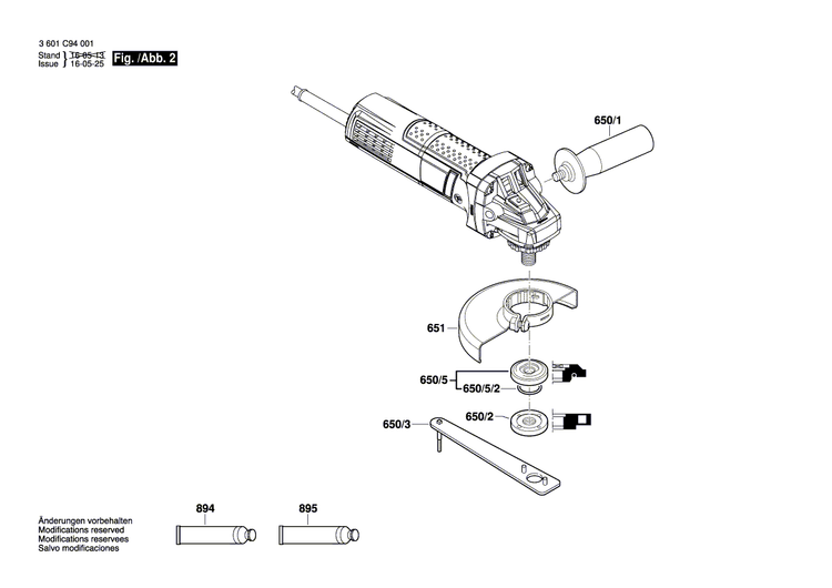 New Genuine Bosch 1619P11051 Nameplate