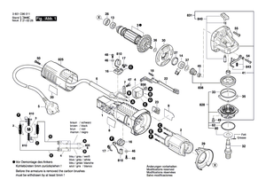 New Genuine Bosch 1619P11084 Nameplate