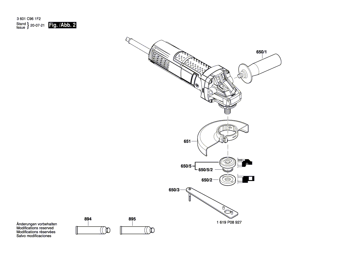 New Genuine Bosch 1619P11122 Gear Housing