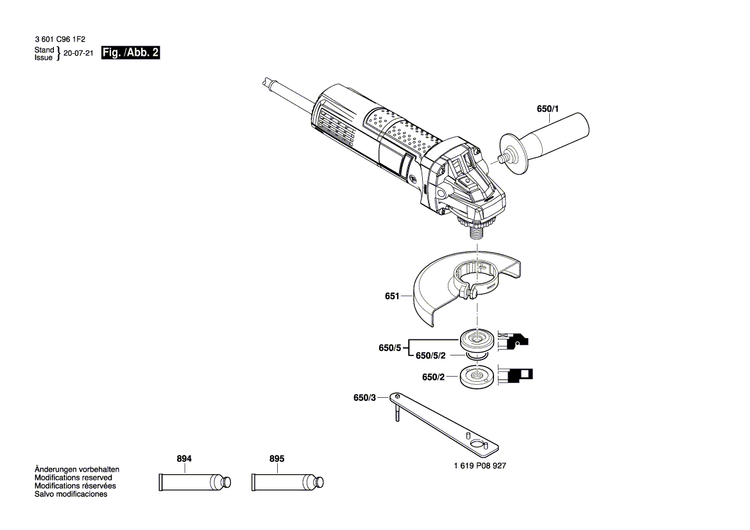 New Genuine Bosch 1619P11122 Gear Housing