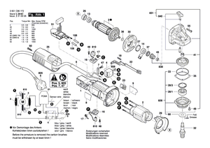 New Genuine Bosch 1619P11122 Gear Housing
