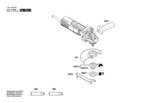 New Genuine Bosch 1619P11133 Manufacturer's nameplate